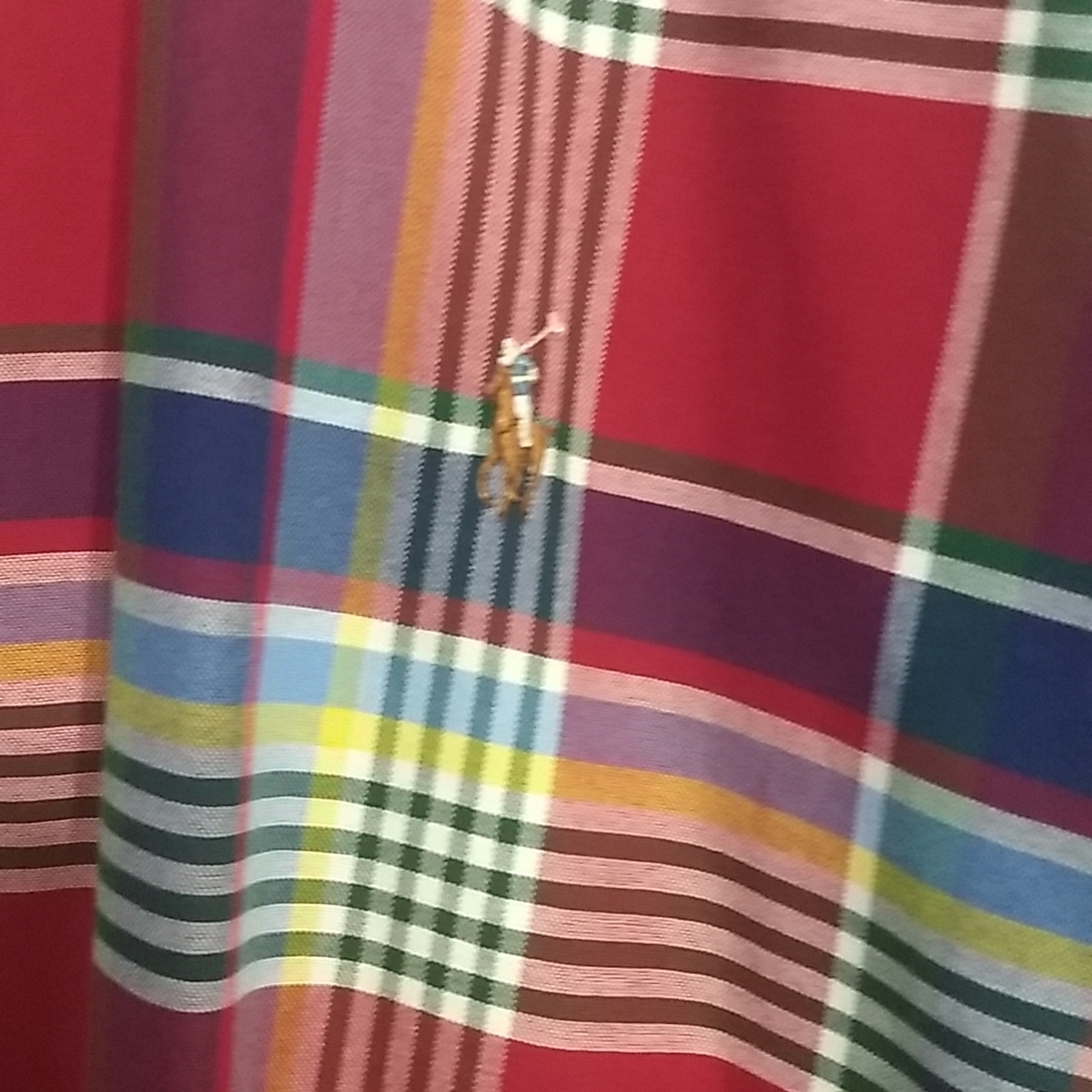Ralph Lauren 3xb multi color long sleeve - Picture 6 of 10
